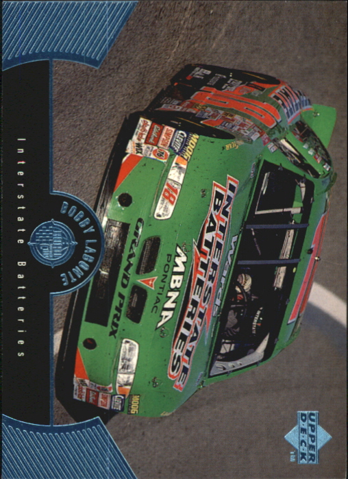 1999 Upper Deck Road to the Cup #38 Bobby Labonte's Car - NM-MT ...