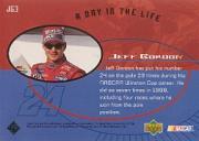 1999 Upper Deck Road to the Cup A Day in the Life #JG3 Jeff Gordon back image