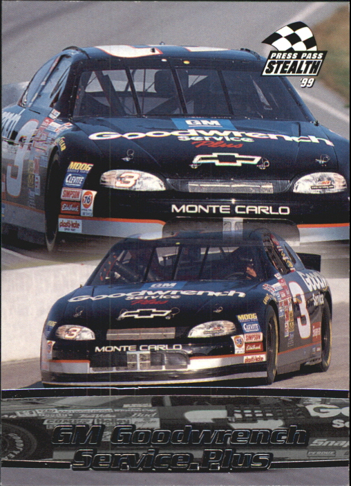 1999 Press Pass Stealth #8 Dale Earnhardt's Car