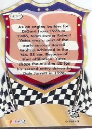 1999 Press Pass Premium Badge of Honor #BH25 Dale Jarrett's Car back image