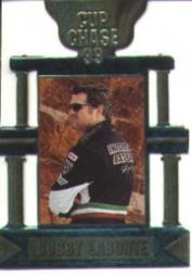 1999 Press Pass Cup Chase Die Cut Prizes #11 Bobby Labonte