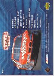 2000 Upper Deck MVP NASCAR Stars #NS1 Tony Stewart back image