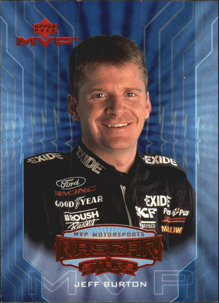 2000 Upper Deck MVP NASCAR Stars #NS4 Jeff Burton
