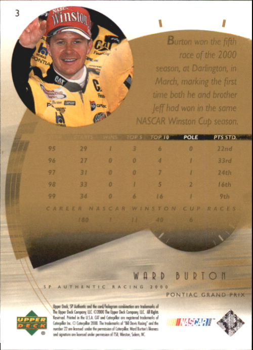 B4779- 2000 SP Authentic Golf Cards 1-45 +Rookies -You Pick- 15+ FREE US SHIP - Picture 7 of 91