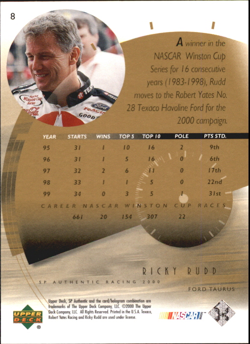 B4779- 2000 SP Authentic Golf Cards 1-45 +Rookies -You Pick- 15+ FREE US SHIP - Picture 17 of 91