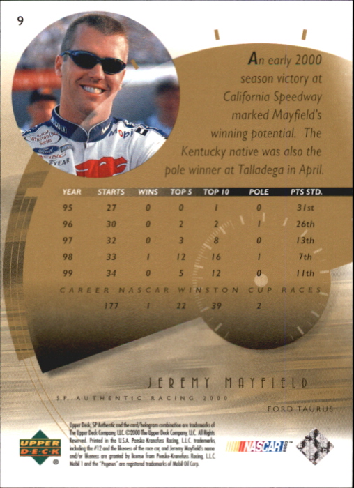 B4779- 2000 SP Authentic Golf Cards 1-45 +Rookies -You Pick- 15+ FREE US SHIP - Picture 19 of 91