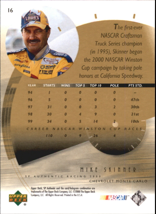 B4779- 2000 SP Authentic Golf Cards 1-45 +Rookies -You Pick- 15+ FREE US SHIP - Picture 33 of 91