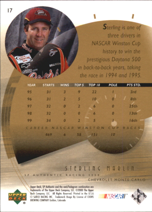 B4779- 2000 SP Authentic Golf Cards 1-45 +Rookies -You Pick- 15+ FREE US SHIP - Picture 35 of 91