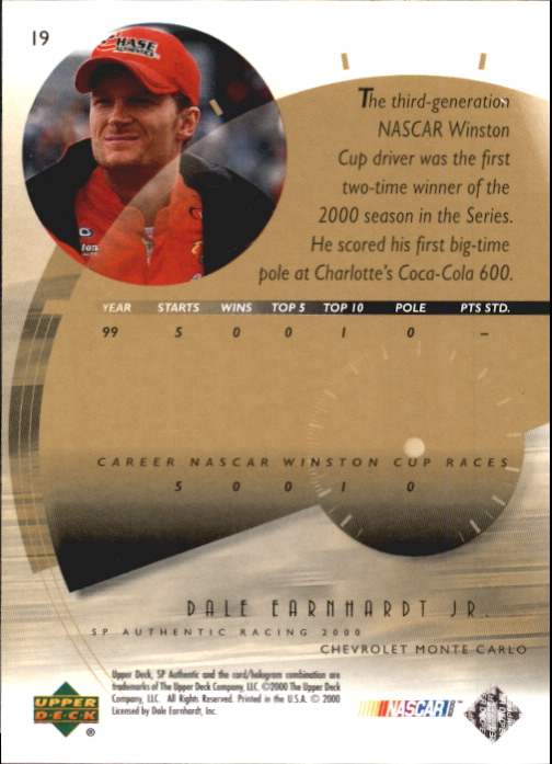 B4779- 2000 SP Authentic Golf Cards 1-45 +Rookies -You Pick- 15+ FREE US SHIP - Picture 39 of 91