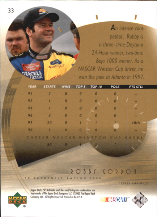 B4779- 2000 SP Authentic Golf Cards 1-45 +Rookies -You Pick- 15+ FREE US SHIP - Picture 67 of 91