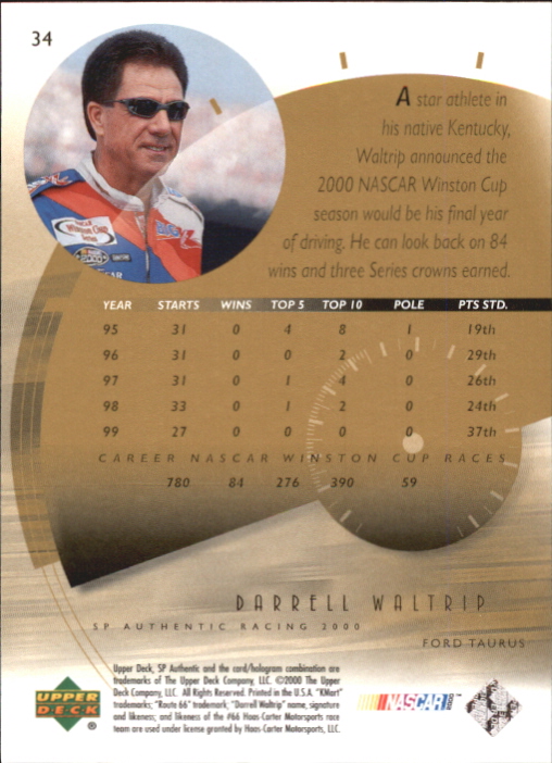 B4779- 2000 SP Authentic Golf Cards 1-45 +Rookies -You Pick- 15+ FREE US SHIP - Picture 69 of 91