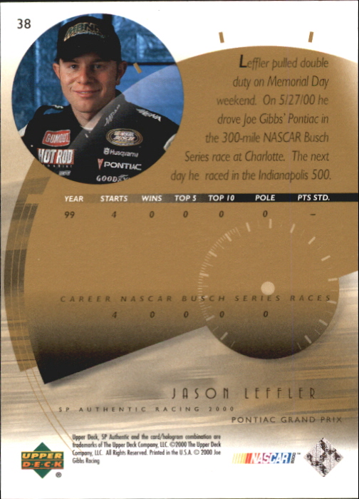 B4779- 2000 SP Authentic Golf Cards 1-45 +Rookies -You Pick- 15+ FREE US SHIP - Picture 77 of 91