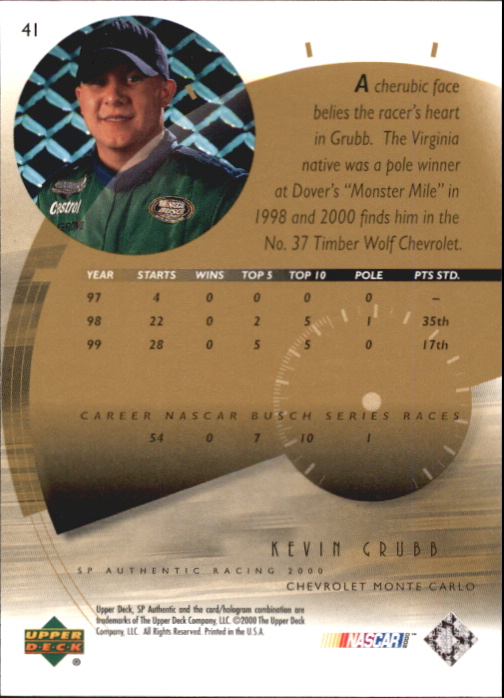 B4779- 2000 SP Authentic Golf Cards 1-45 +Rookies -You Pick- 15+ FREE US SHIP - Picture 83 of 91