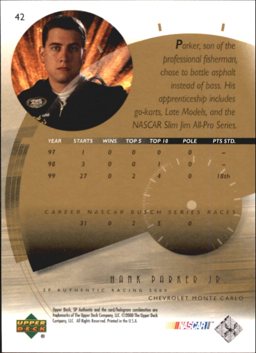 B4779- 2000 SP Authentic Golf Cards 1-45 +Rookies -You Pick- 15+ FREE US SHIP - Picture 85 of 91