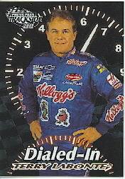 2000 Press Pass Trackside Dialed In #DI10 Terry Labonte