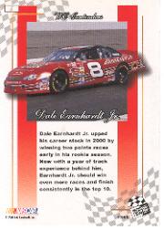 2001 Press Pass Premium #5 Dale Earnhardt Jr. back image