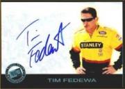 2001 Press Pass Autographs #13 Tim Fedewa