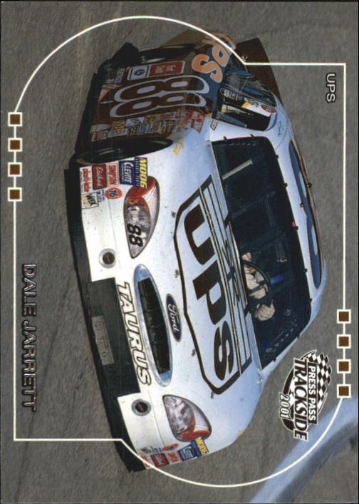2001 Press Pass Trackside #49 Dale Jarrett's Car