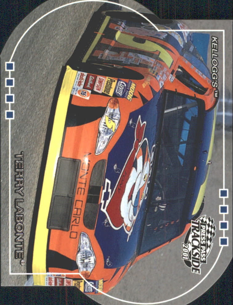 2001 Press Pass Trackside Die Cuts #41 Terry Labonte's Car