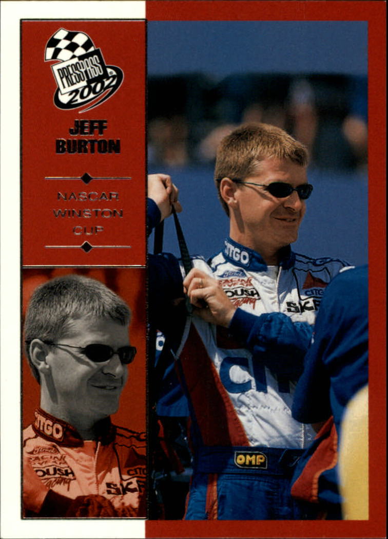 2002 Press Pass #6 Jeff Burton