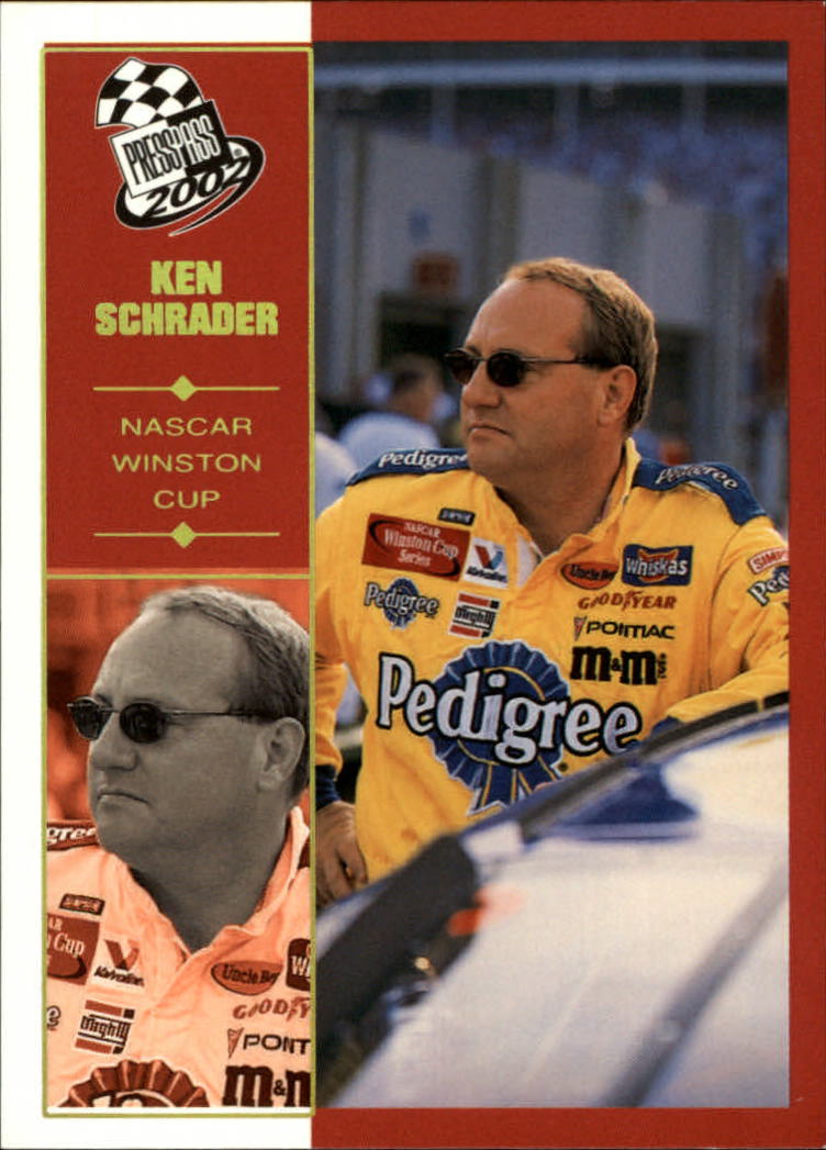 2002 Press Pass Platinum #31 Ken Schrader - NM-MT