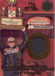 2002 Press Pass Cup Chase Prizes #NNO Tony Stewart Tire