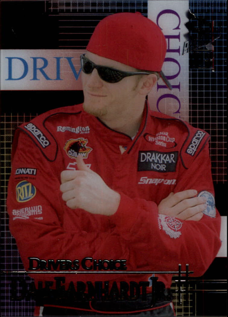 2002 VIP Driver's Choice Transparent #DC4 Dale Earnhardt Jr.