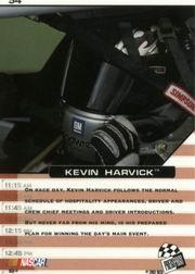 2002 Press Pass Trackside #54 Kevin Harvick RD back image