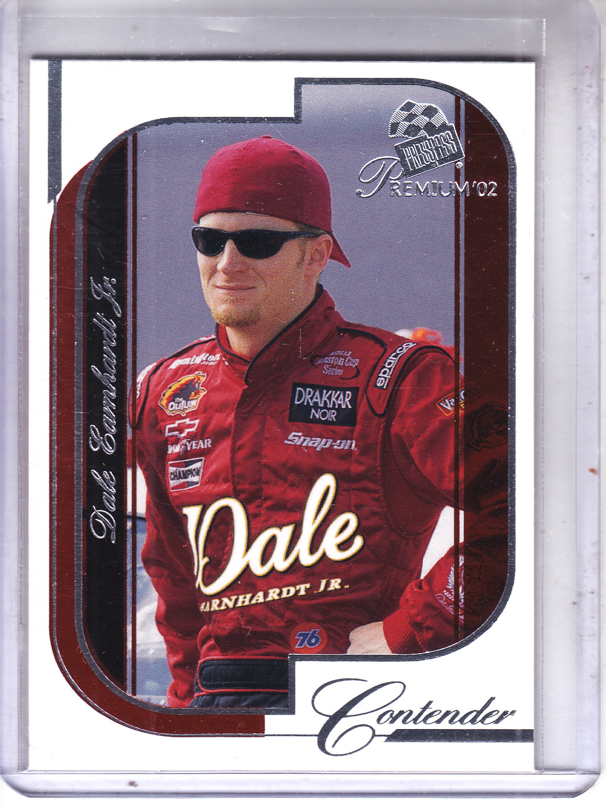 2002 Press Pass Premium Red Reflectors #7 Dale Earnhardt, Jr.