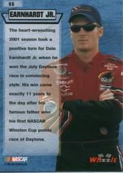2002 Wheels High Gear #55 Dale Earnhardt Jr. HL back image