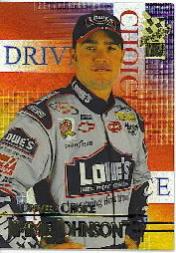 2002 VIP Driver's Choice #DC9 Jimmie Johnson