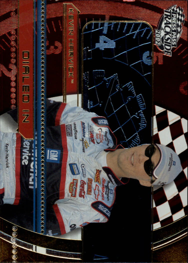 2002 Press Pass Trackside Dialed In #DI4 Kevin Harvick