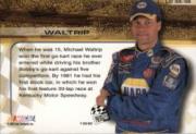 2002 Press Pass Trackside License to Drive #35 Michael Waltrip back image