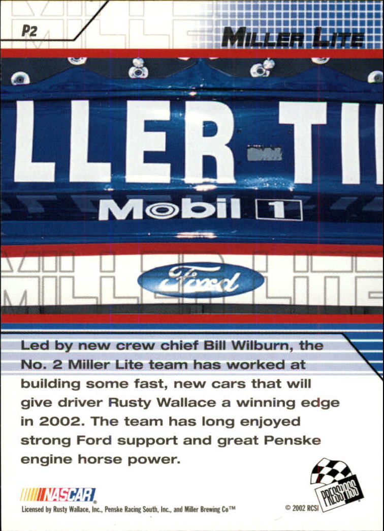 A6235- 2002 Press Pass Stealth Cards 1-72 +Inserts -You Pick- 15+ FREE US SHIP - Picture 149 of 342