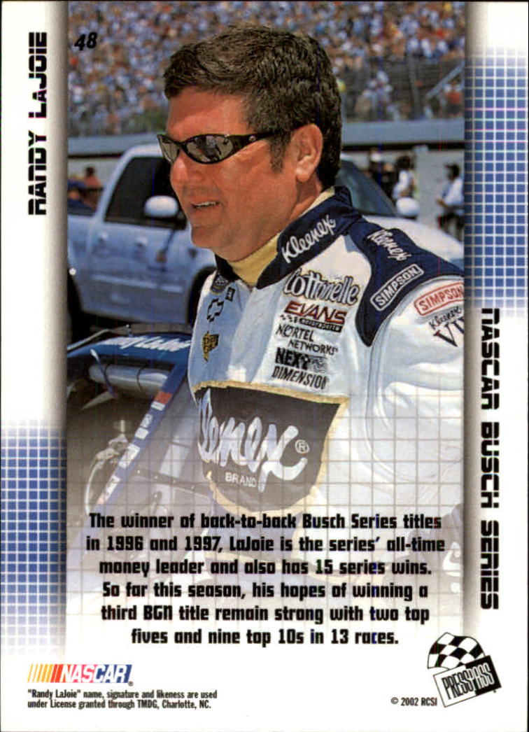 A6235- 2002 Press Pass Stealth Cards 1-72 +Inserts -You Pick- 15+ FREE US SHIP - Picture 97 of 342