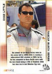 2002 Press Pass Stealth #49 Chad Little back image