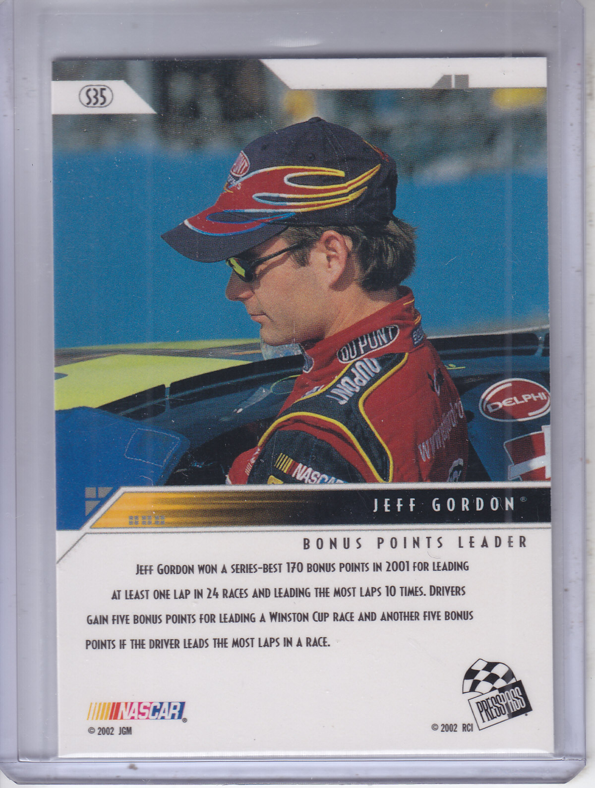 Sports Card Back