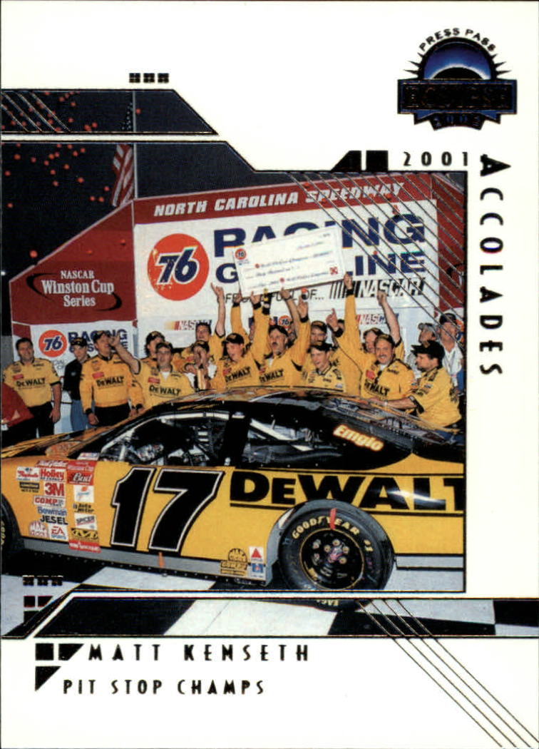 2002 Press Pass Eclipse #37 Matt Kenseth ACC