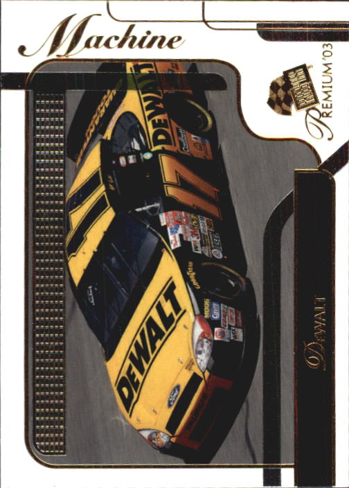 2003 Press Pass Premium #42 Matt Kenseth's Car