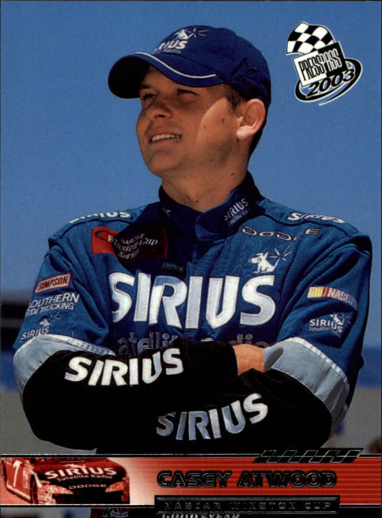 2003 Press Pass #2 Casey Atwood
