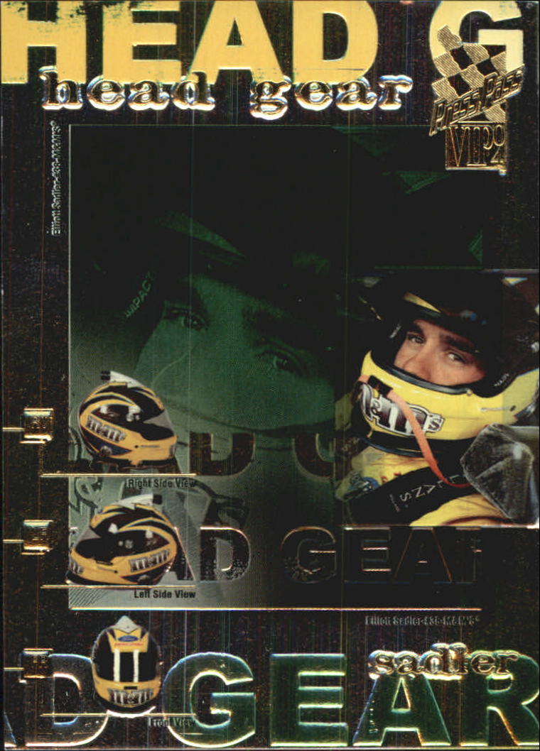 2004 VIP Head Gear #HG9 Elliott Sadler