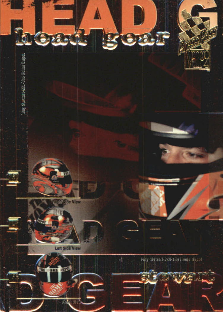 2004 VIP Head Gear #HG10 Tony Stewart