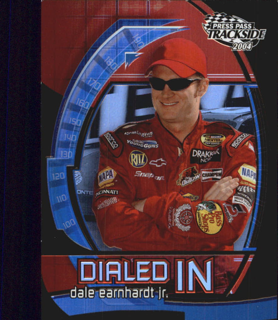 2004 Press Pass Trackside Dialed In #DI2 Dale Earnhardt Jr.