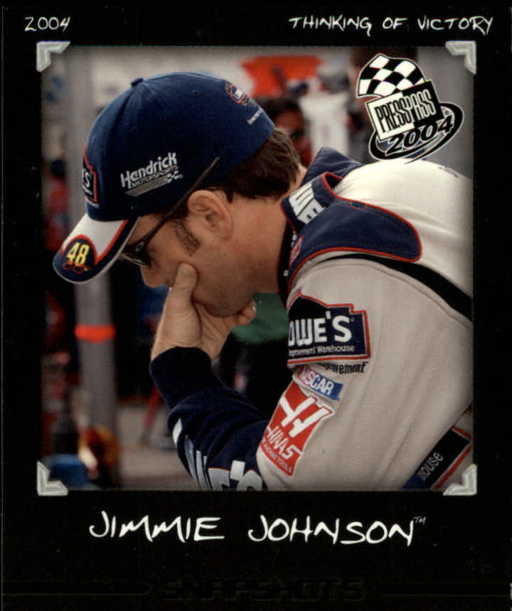 2004 Press Pass Snapshots #SN11 Jimmie Johnson