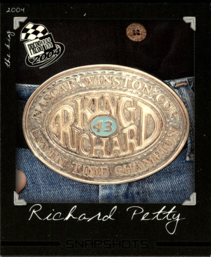 2004 Press Pass Snapshots #SN27 Richard Petty