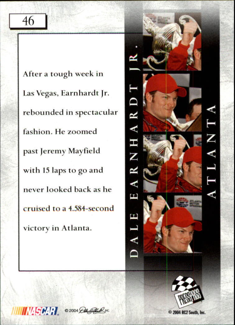 2004 VIP #46 Dale Earnhardt Jr. SG back image
