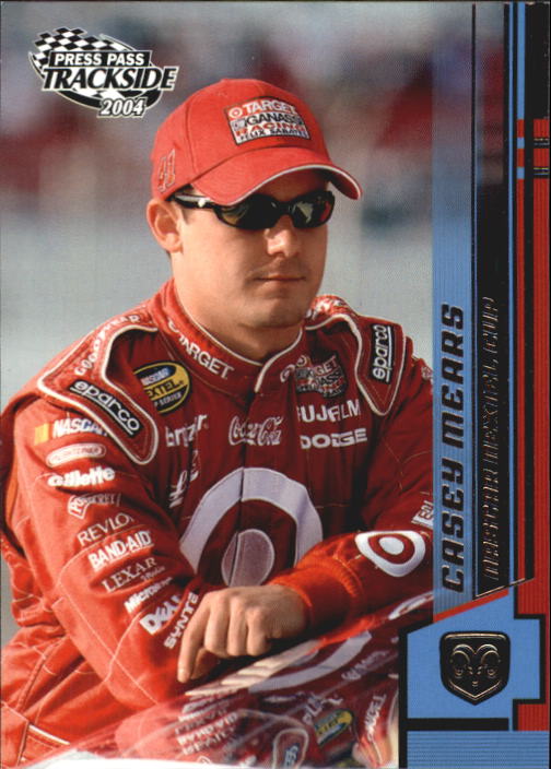 2004 Press Pass Trackside #5 Casey Mears