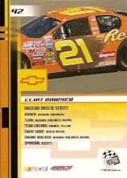 2004 Press Pass Trackside #42 Clint Bowyer RC back image