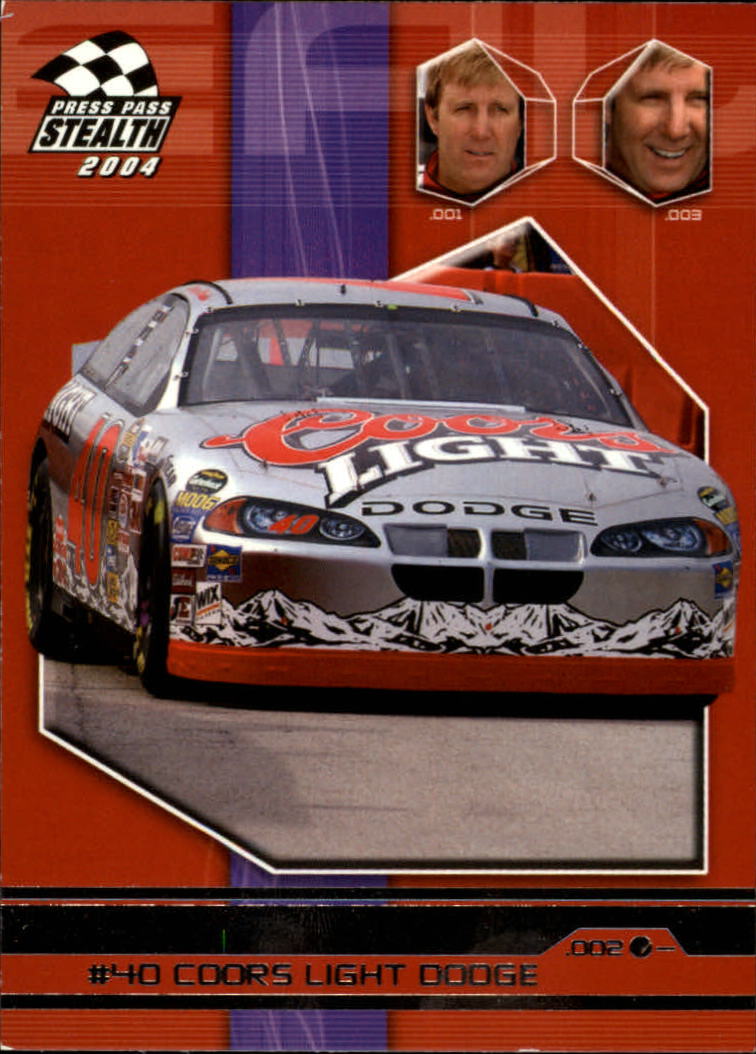 2004 Press Pass Stealth #14 Sterling Marlin's Car
