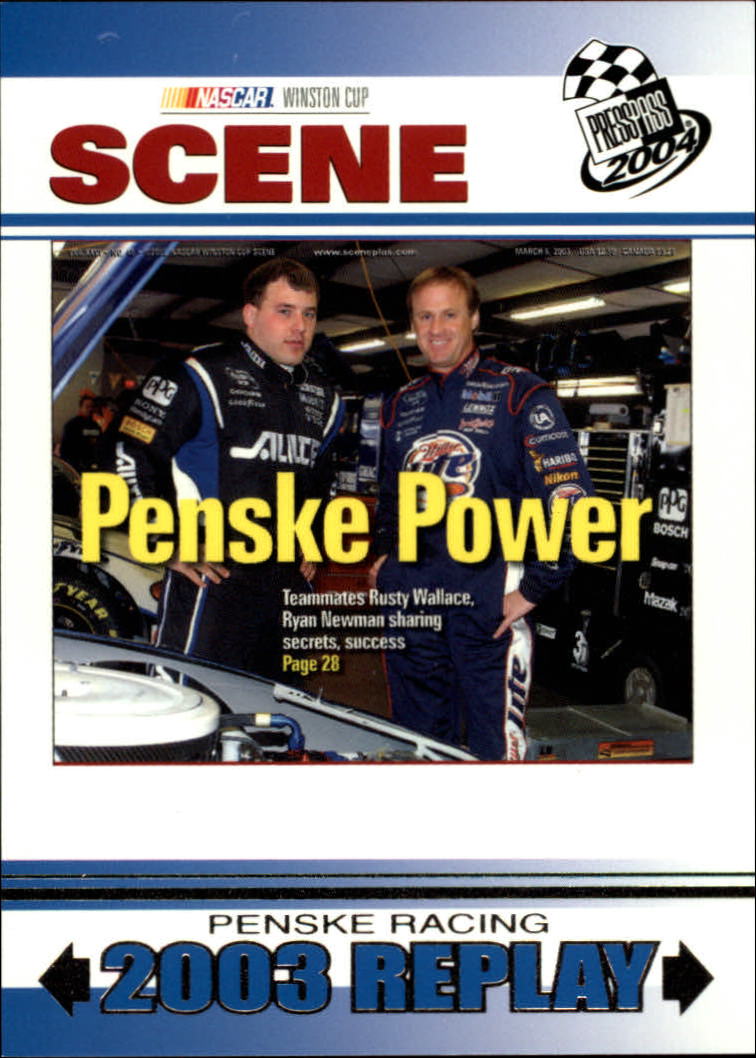 2004 Press Pass #76 Penske Power WCS